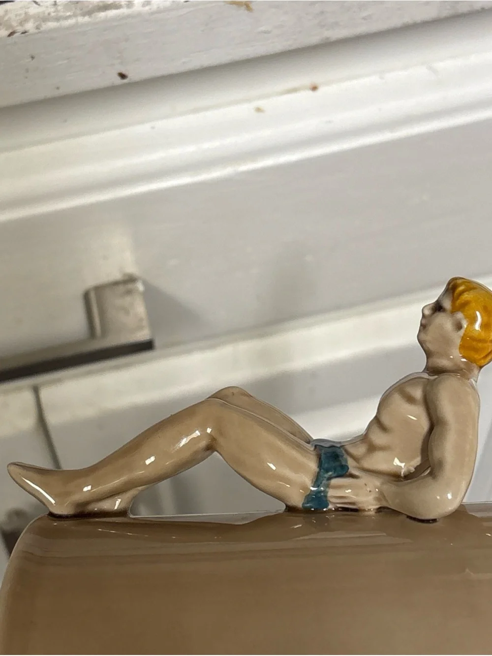 Enesco Bodybuilder Coffe Mug 1978